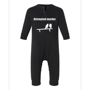 Attempted Murder Infant Fleece One Piece