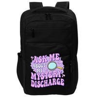 Ask Me About My Sarcastic Mystery Discharge Impact Tech Backpack