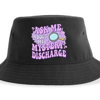 Ask Me About My Sarcastic Mystery Discharge Sustainable Bucket Hat