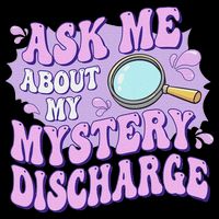 Ask Me About My Sarcastic Mystery Discharge Sustainable Bucket Hat