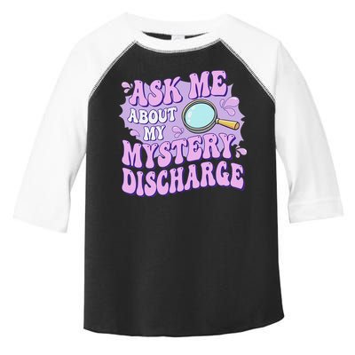 Ask Me About My Sarcastic Mystery Discharge Toddler Fine Jersey T-Shirt