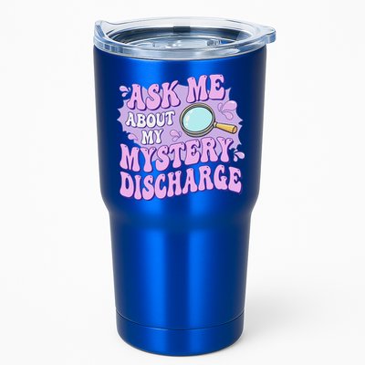 Ask Me About My Sarcastic Mystery Discharge Tumbler