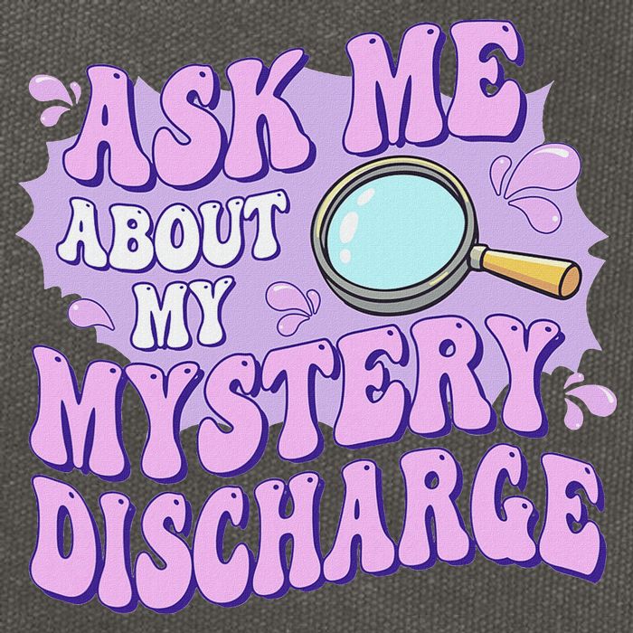 Ask Me About My Sarcastic Mystery Discharge Cotton Canvas Backpack