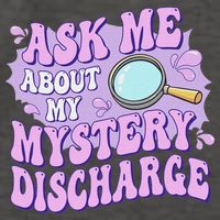 Ask Me About My Sarcastic Mystery Discharge Vector Backpack