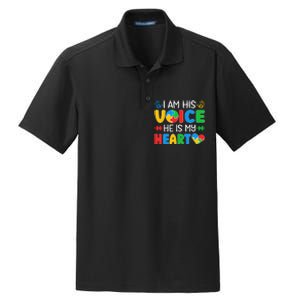 Autistic Mom Autistic Dad Autism Awareness Month Dry Zone Grid Polo