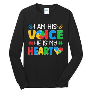 Autistic Mom Autistic Dad Autism Awareness Month Tall Long Sleeve T-Shirt