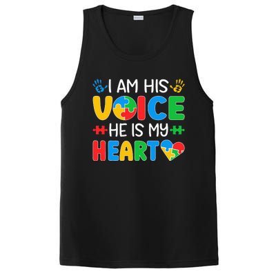 Autistic Mom Autistic Dad Autism Awareness Month PosiCharge Competitor Tank