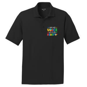 Autistic Mom Autistic Dad Autism Awareness Month PosiCharge RacerMesh Polo