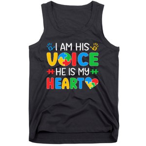 Autistic Mom Autistic Dad Autism Awareness Month Tank Top