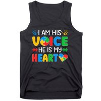 Autistic Mom Autistic Dad Autism Awareness Month Tank Top