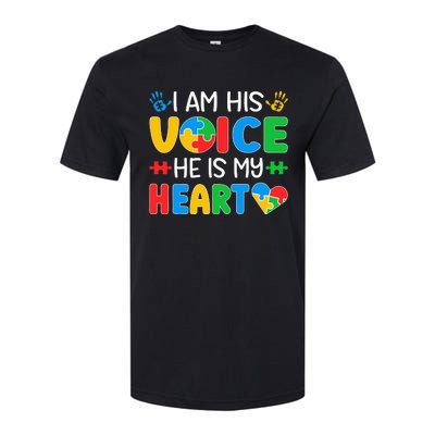 Autistic Mom Autistic Dad Autism Awareness Month Softstyle CVC T-Shirt