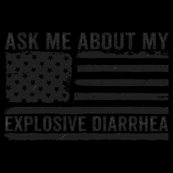 Ask Me About My Explosive Diarrhea 16oz Travel Tumbler