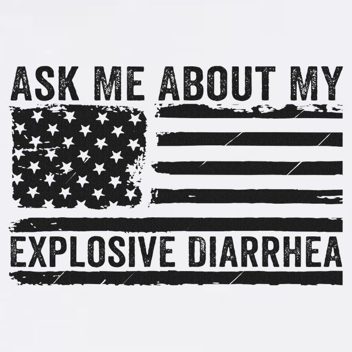 Ask Me About My Explosive Diarrhea Cool Comfort Performance Bucket Hat