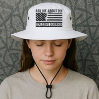 Ask Me About My Explosive Diarrhea Bucket Hat