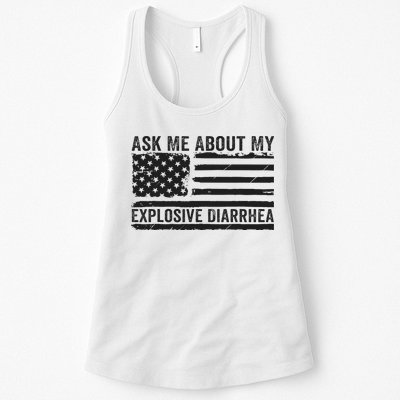 Ask Me About My Explosive Diarrhea Womens Tank Top