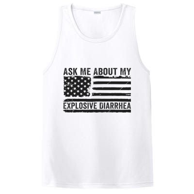 Ask Me About My Explosive Diarrhea PosiCharge Competitor Tank