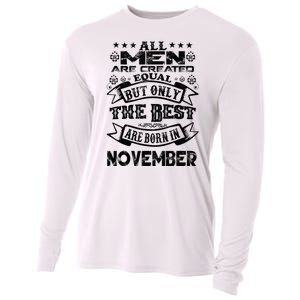 All M.En Are Created Equal But The Best Are Born In November Cooling Performance Long Sleeve Crew