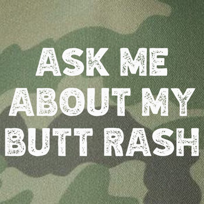 Ask Me About My Butt Rash Embarrassing Bachelor Party Legacy Tie Dye Trucker Hat