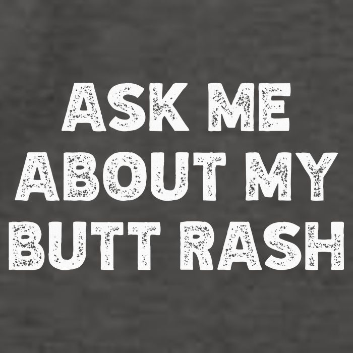 Ask Me About My Butt Rash Embarrassing Bachelor Party Vector Backpack