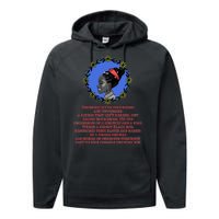 Amanda Gorman Poem Performance Fleece Hoodie