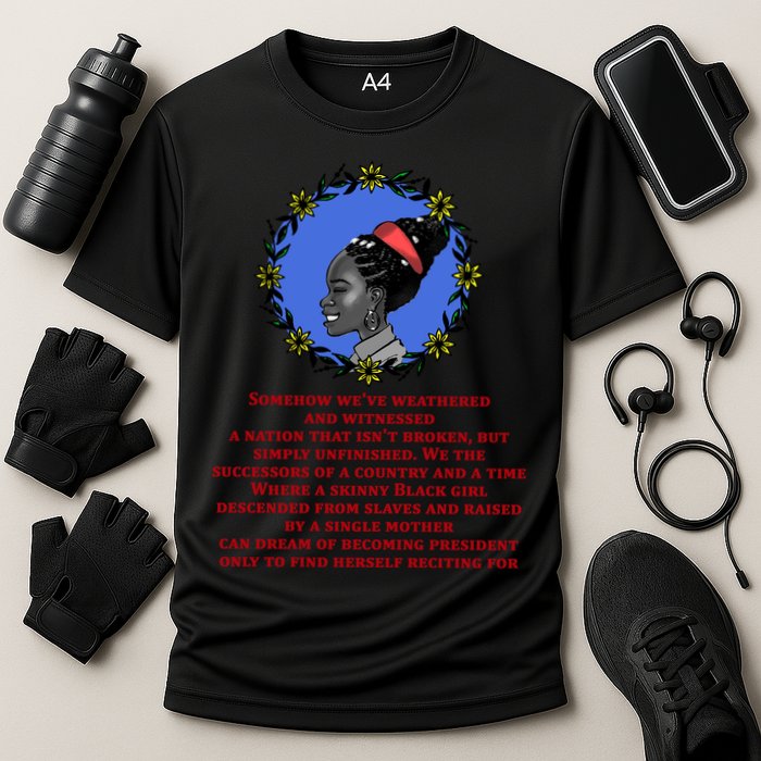 Amanda Gorman Poem Cooling Performance Crew T-Shirt