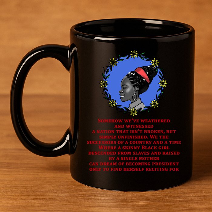 Amanda Gorman Poem 11oz C Handle Ceramic Mug
