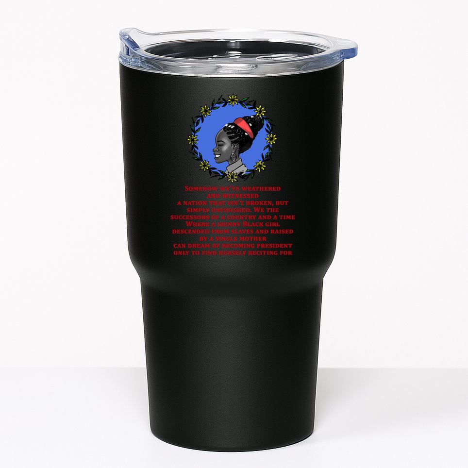 Amanda Gorman Poem Tumbler