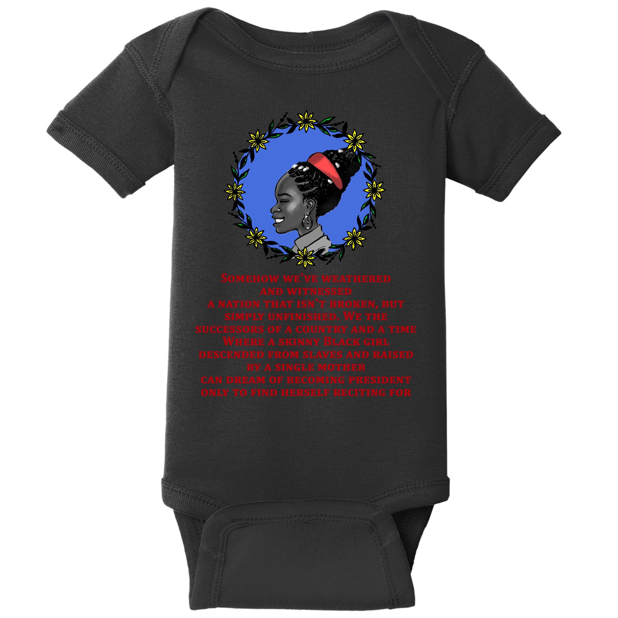 Amanda Gorman Poem Baby Bodysuit