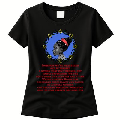 Amanda Gorman Poem Womens T-Shirt