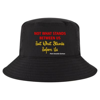 Amanda Gorman Poet What Stands Before Us Cool Comfort Performance Bucket Hat