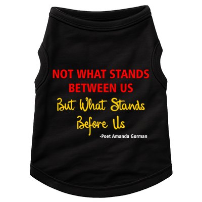 Amanda Gorman Poet What Stands Before Us Doggie Tank