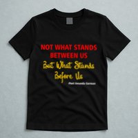 Amanda Gorman Poet What Stands Before Us T-Shirt