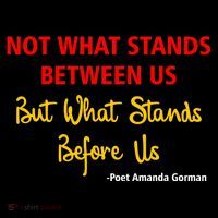 Amanda Gorman Poet What Stands Before Us 16 in Basic Backpack