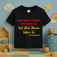 Amanda Gorman Poet What Stands Before Us Toddler T-Shirt