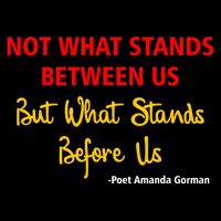 Amanda Gorman Poet What Stands Before Us Wool Snapback Cap