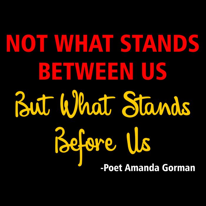 Amanda Gorman Poet What Stands Before Us Wool Snapback Cap
