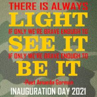 Amanda Gorman There Is Always Light Be It Inauguration Day 2021 Legacy Tie Dye Trucker Hat