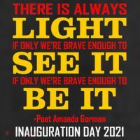 Amanda Gorman There Is Always Light Be It Inauguration Day 2021 Cool Comfort Performance Bucket Hat