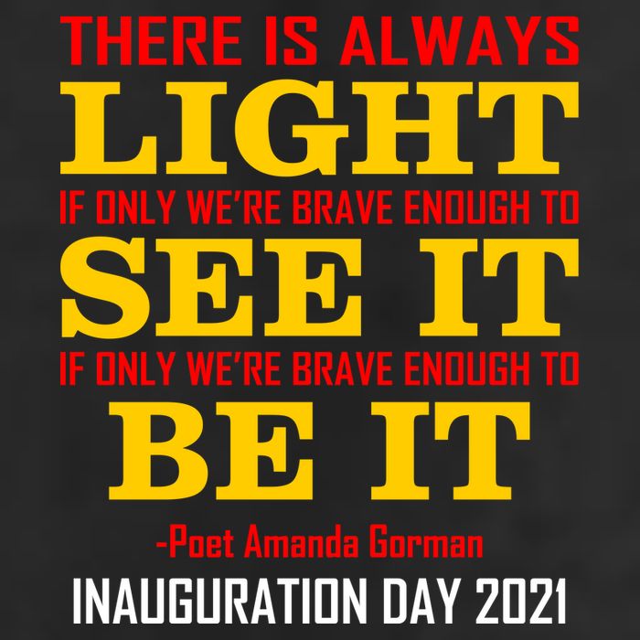 Amanda Gorman There Is Always Light Be It Inauguration Day 2021 Trucker Hat