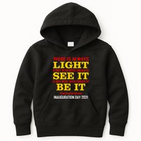 Amanda Gorman There Is Always Light Be It Inauguration Day 2021 Kids Hoodie