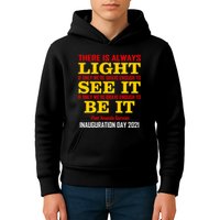 Amanda Gorman There Is Always Light Be It Inauguration Day 2021 Kids Hoodie