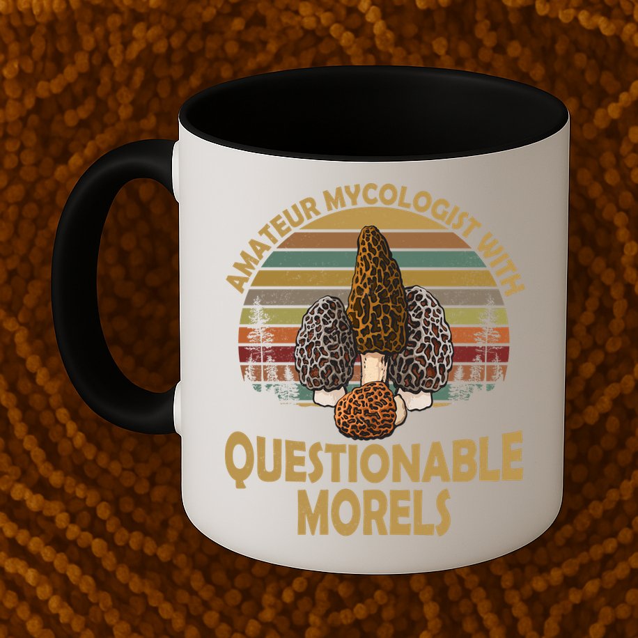 Amateur Mycologist With Questionable Morels Mug
