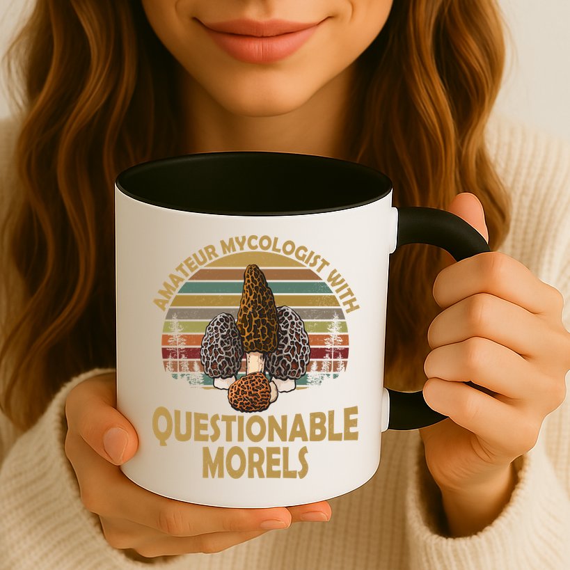 Amateur Mycologist With Questionable Morels Mug