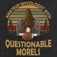 Amateur Mycologist With Questionable Morels 25L Jumbo Tote