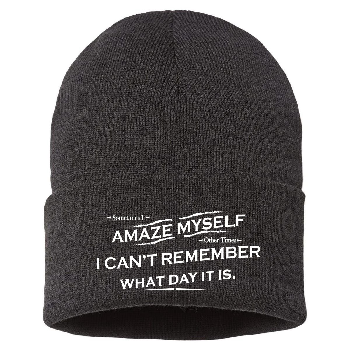 Amaze Myself Sustainable Knit Beanie
