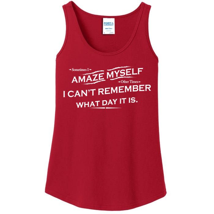 Amaze Myself Ladies Essential Tank