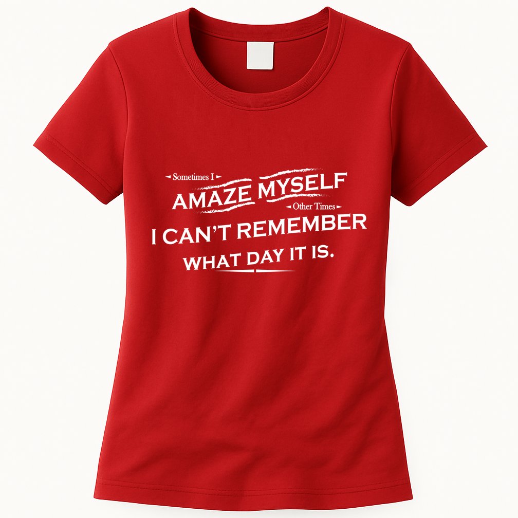 Amaze Myself Womens T-Shirt
