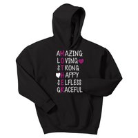 Amazing Loving Strong Happy Mother Kids Hoodie