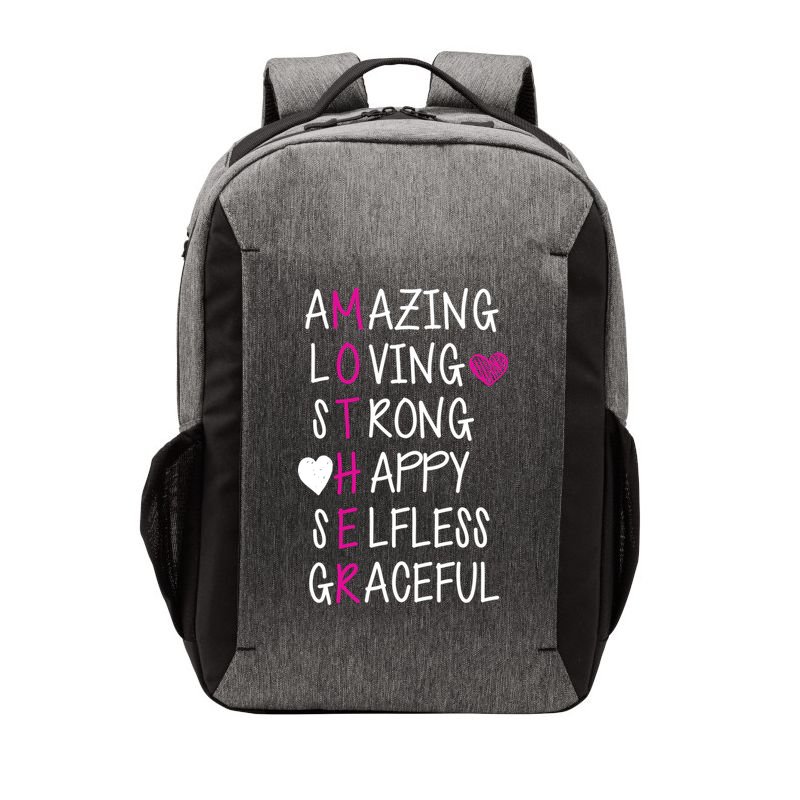 Amazing Loving Strong Happy Mother Vector Backpack