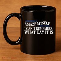 Amazing Myself 11oz C Handle Ceramic Mug